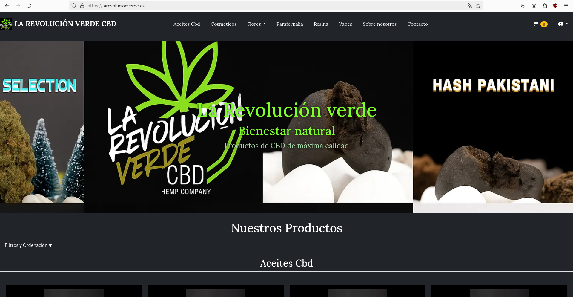Ecomerce CBD